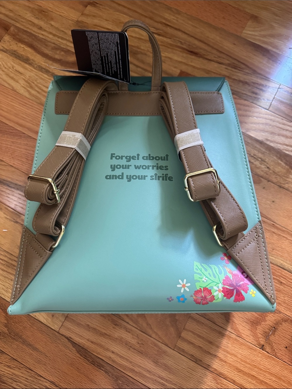 NWT Loungefly Disney Jungle Book Satchel Mini Backpack - Picture 8 of 14